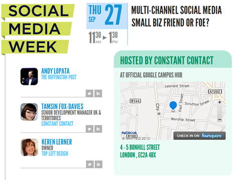 Constant Contact - Multi Channel Social Media - Friend or Foe?