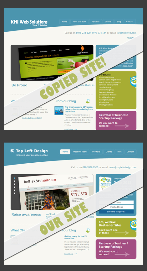 Top Left Design - Copied Site