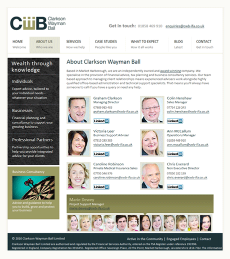 Pop-up profiles Pop-up profiles