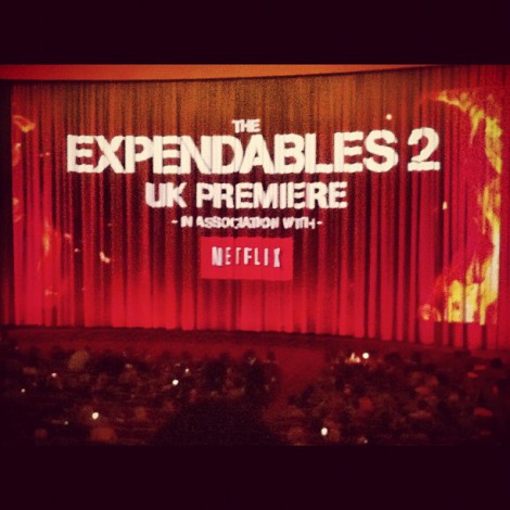 In case you needed a reminder of which movie we saw!