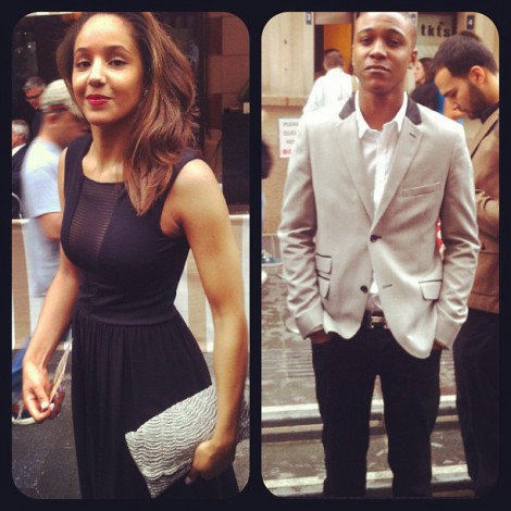 Nichaela and boyfriend Tre