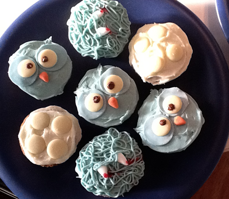 Halloween cupcakes - warning - some of these have fangs Halloween cupcakes - warning - some of these have fangs