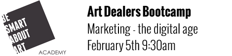 Be Smart About Art - Art Dealer's Bootcamp LAPADA conference
