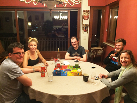 TLD in Lake Garda - dinner