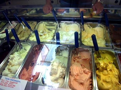 Gelato at Lake Como Gelato at Lake Como