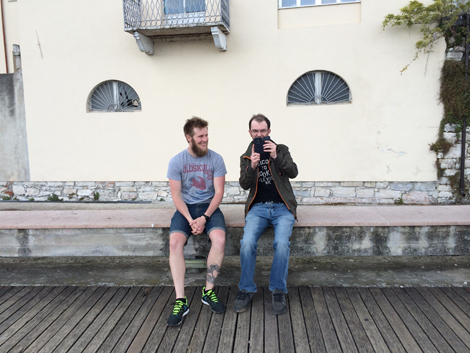 TLD in Lake Garda - Chris and JP