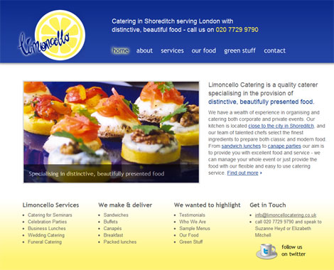 Limoncello Shoredich Catering Limoncello Shoredich Catering