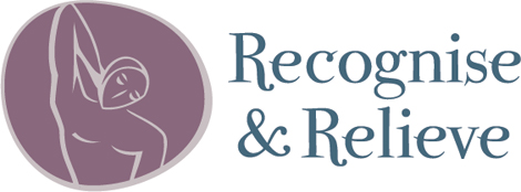 Recognise and Relieve - final logo design - the evolution of a logo