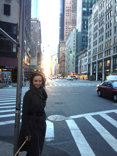 Abbie in Manhattan