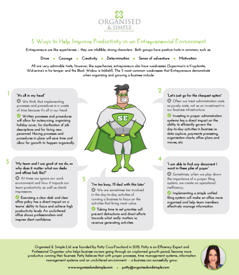 Organised & Simple - Productivity PDF - Super Entrepreneur