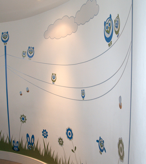 Owlwalls at Top Left Design