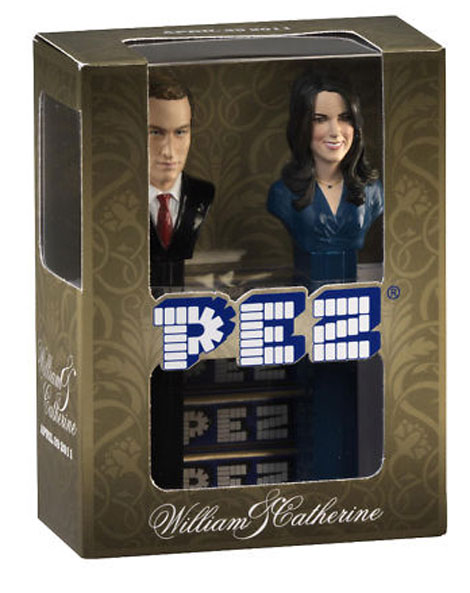Royal Wedding - William and Catherine Pez Dispensers