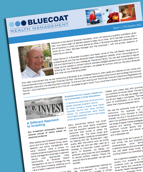 Keren and Top Left Design mentioned in a client's newsletter