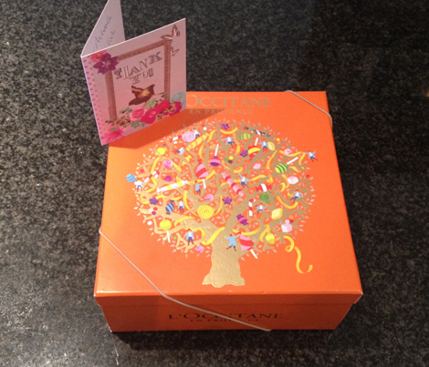 My lovely thank you present from Rosie!