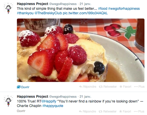 The Happiness Project - Twitter 