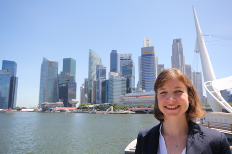 Keren Lerner in Singapore Keren Lerner in Singapore