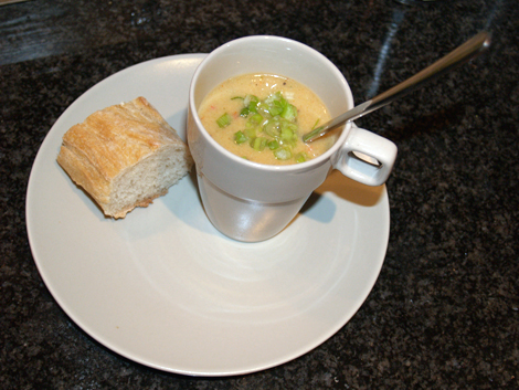 Thai Chili-Banana Soup (serving suggestion)