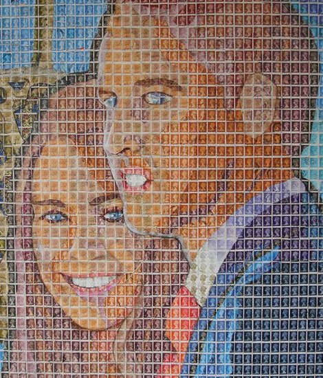 Royal Wedding Stamps -  Peter Mason