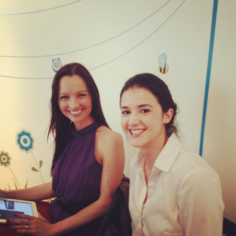 Abbie Tanner and Ashleigh Robertson from A Business Innovation Abbie Tanner and Ashleigh Robertson from A Business Innovation