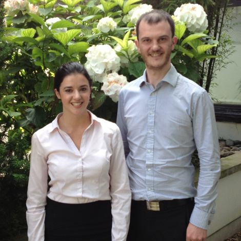 Ashleigh Robertson and JP Nothard Ashleigh Robertson and JP Nothard