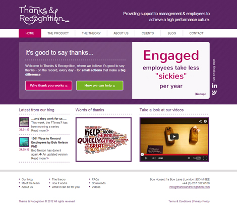 Thanks & Recognition