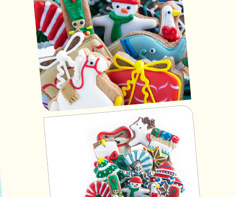 A tin of festive Biscuiteers treats A tin of festive Biscuiteers treats