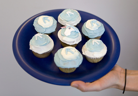 Top Left Design Cupcakes